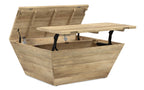 Abba 36 inch Square Lift Top Coffee Table