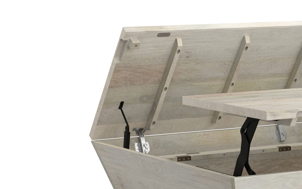 Abba 36 inch Square Lift Top Coffee Table