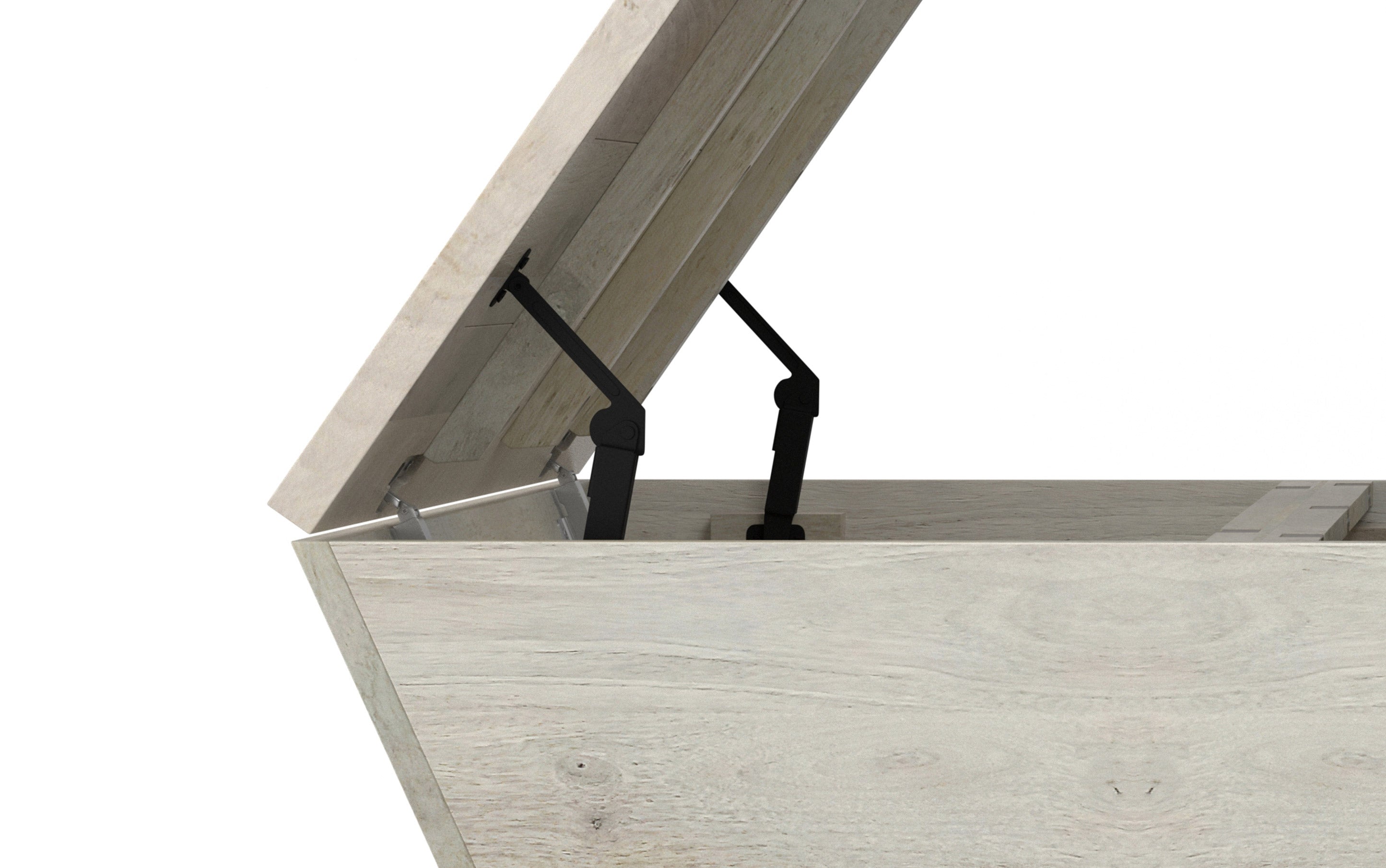 Abba 36 inch Square Lift Top Coffee Table