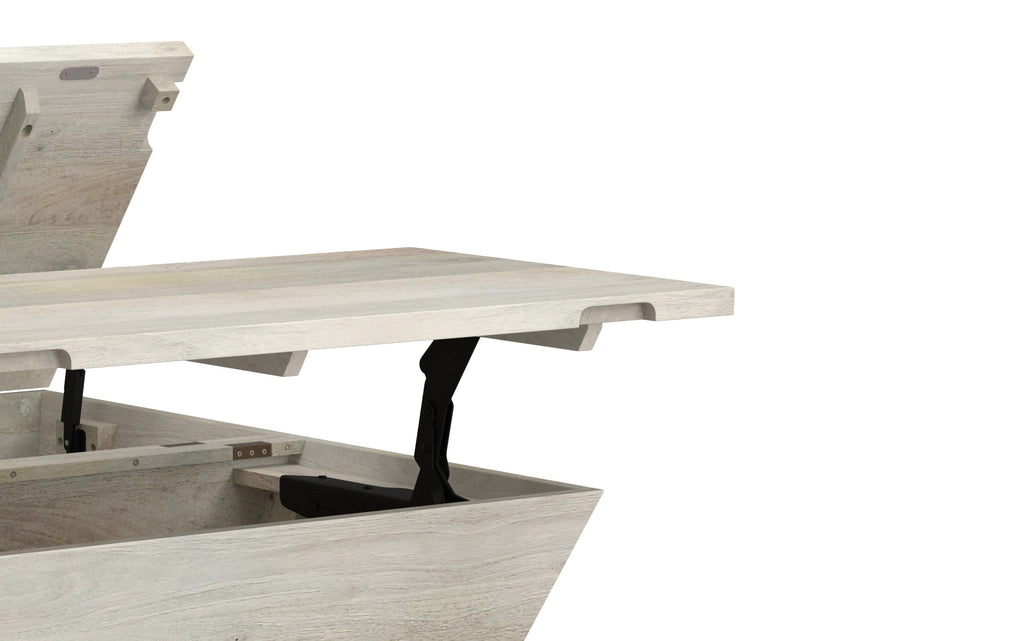 Abba 36 inch Square Lift Top Coffee Table