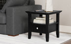Acadian End Table with Drawer