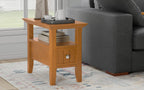 Acadian Narrow Side Table with Drawer