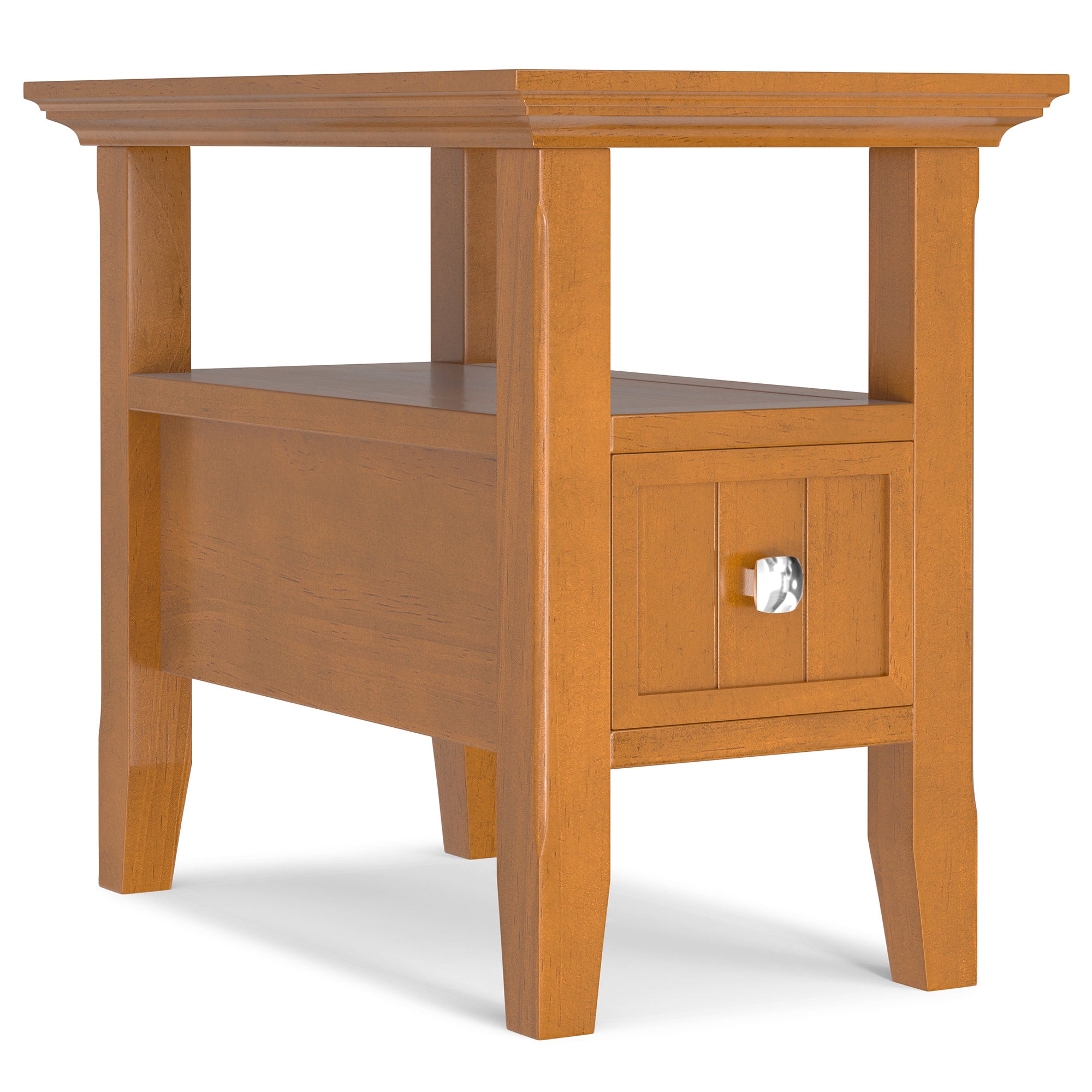 Acadian Narrow Side Table with Drawer