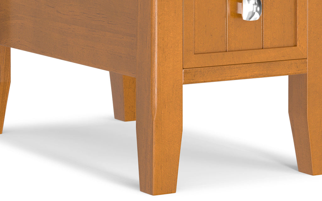 Acadian Narrow Side Table with Drawer