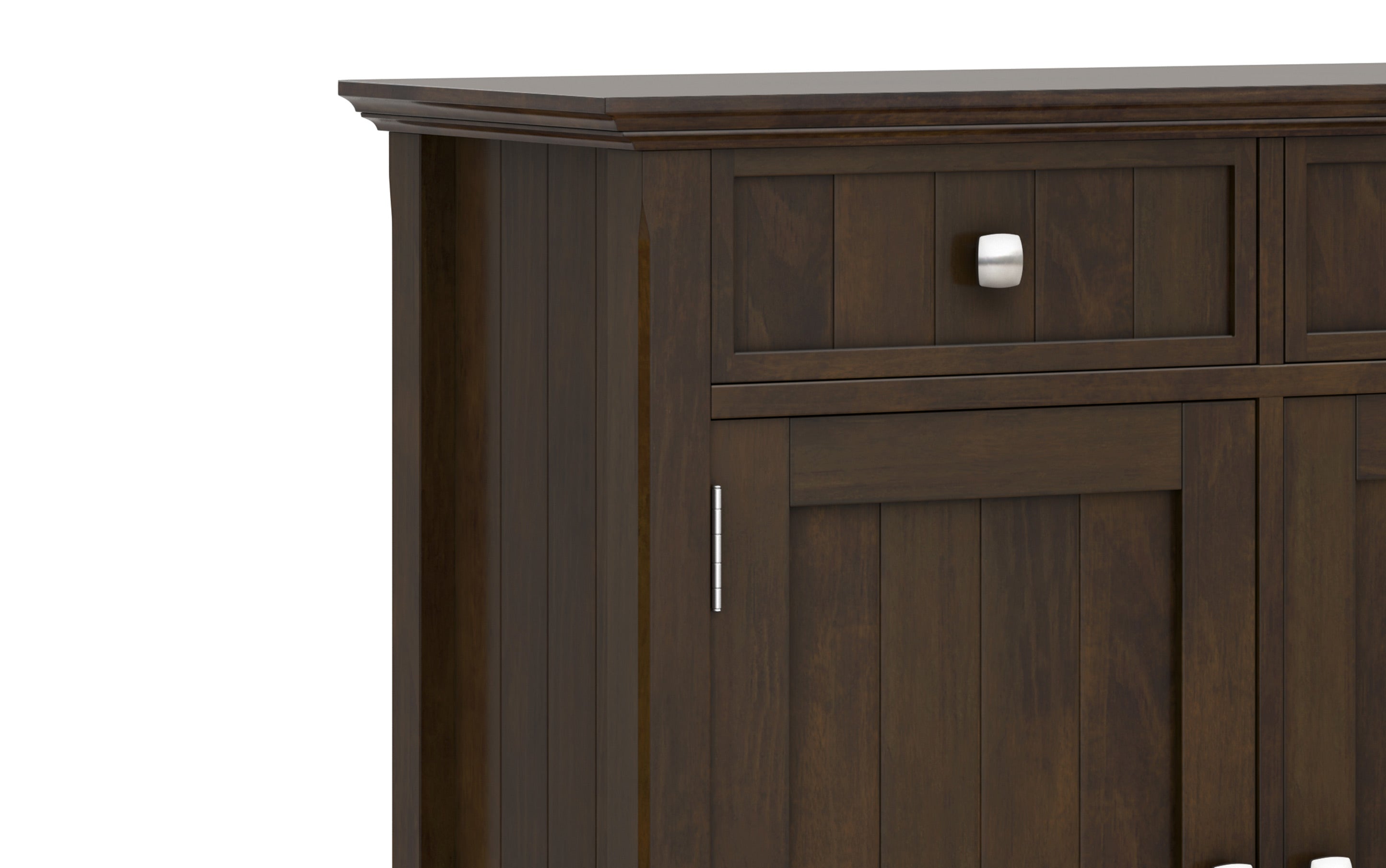 Acadian Wide Entryway Storage Cabinet
