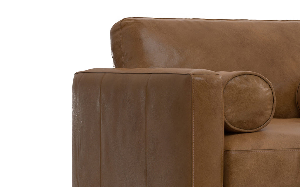 Morrison Arm Chair in Genuine Leather