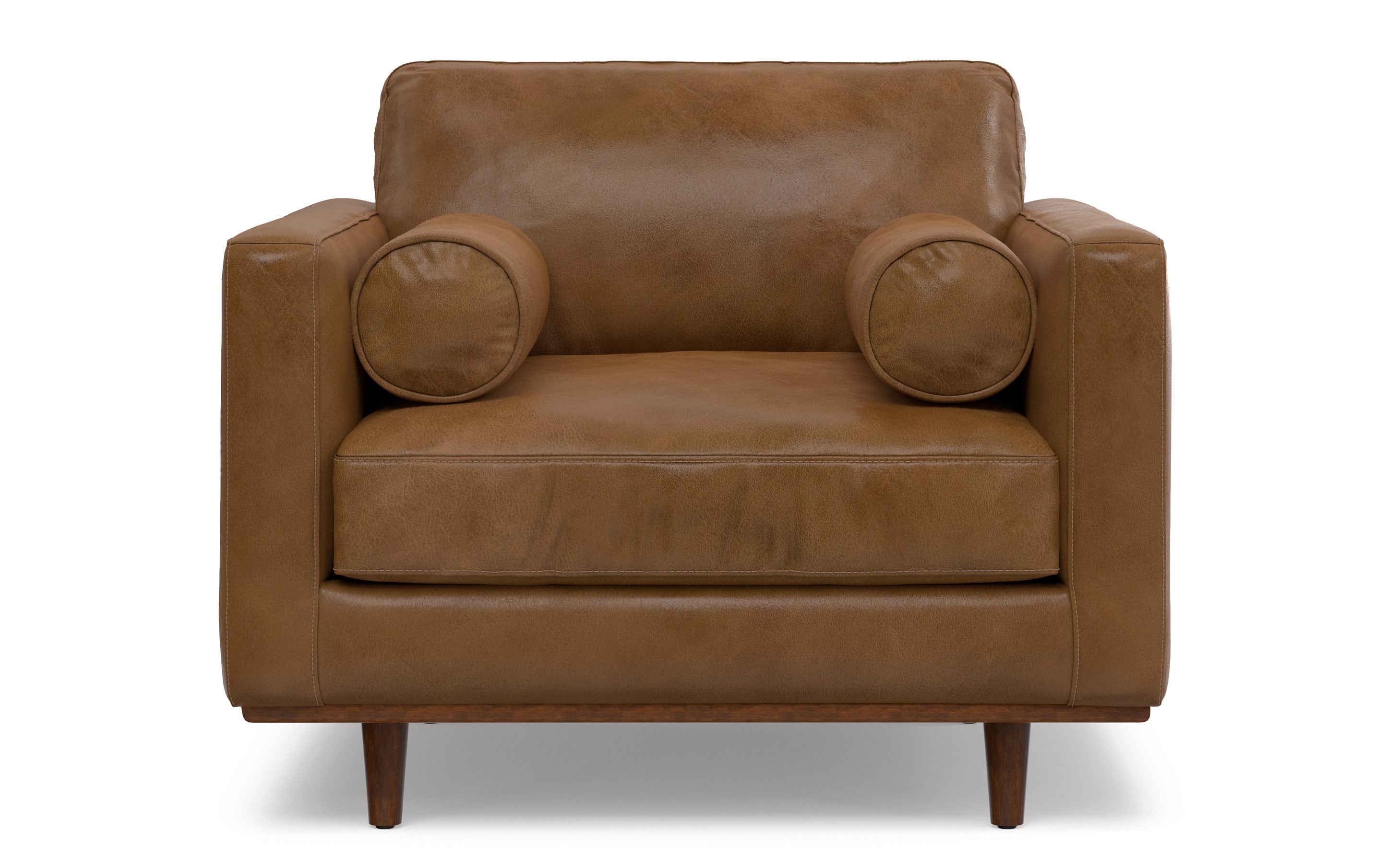 Morrison Arm Chair in Genuine Leather