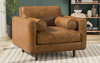 Morrison Arm Chair in Genuine Leather