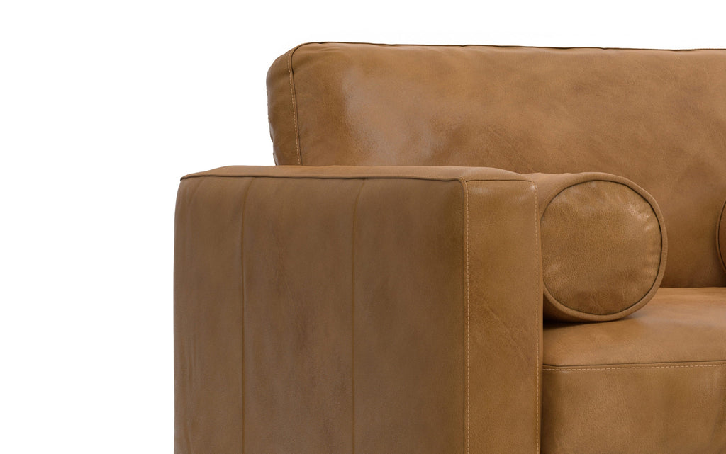 Morrison Arm Chair in Genuine Leather