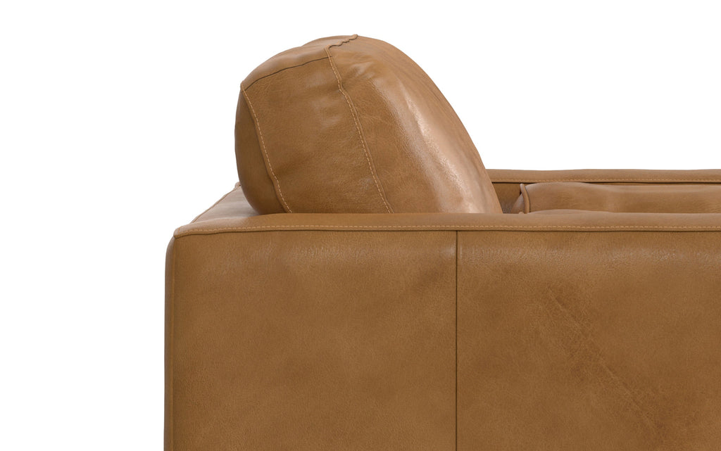 Morrison Arm Chair in Genuine Leather