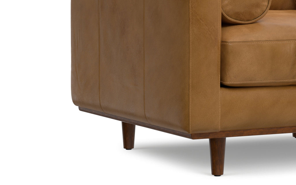 Morrison Arm Chair in Genuine Leather