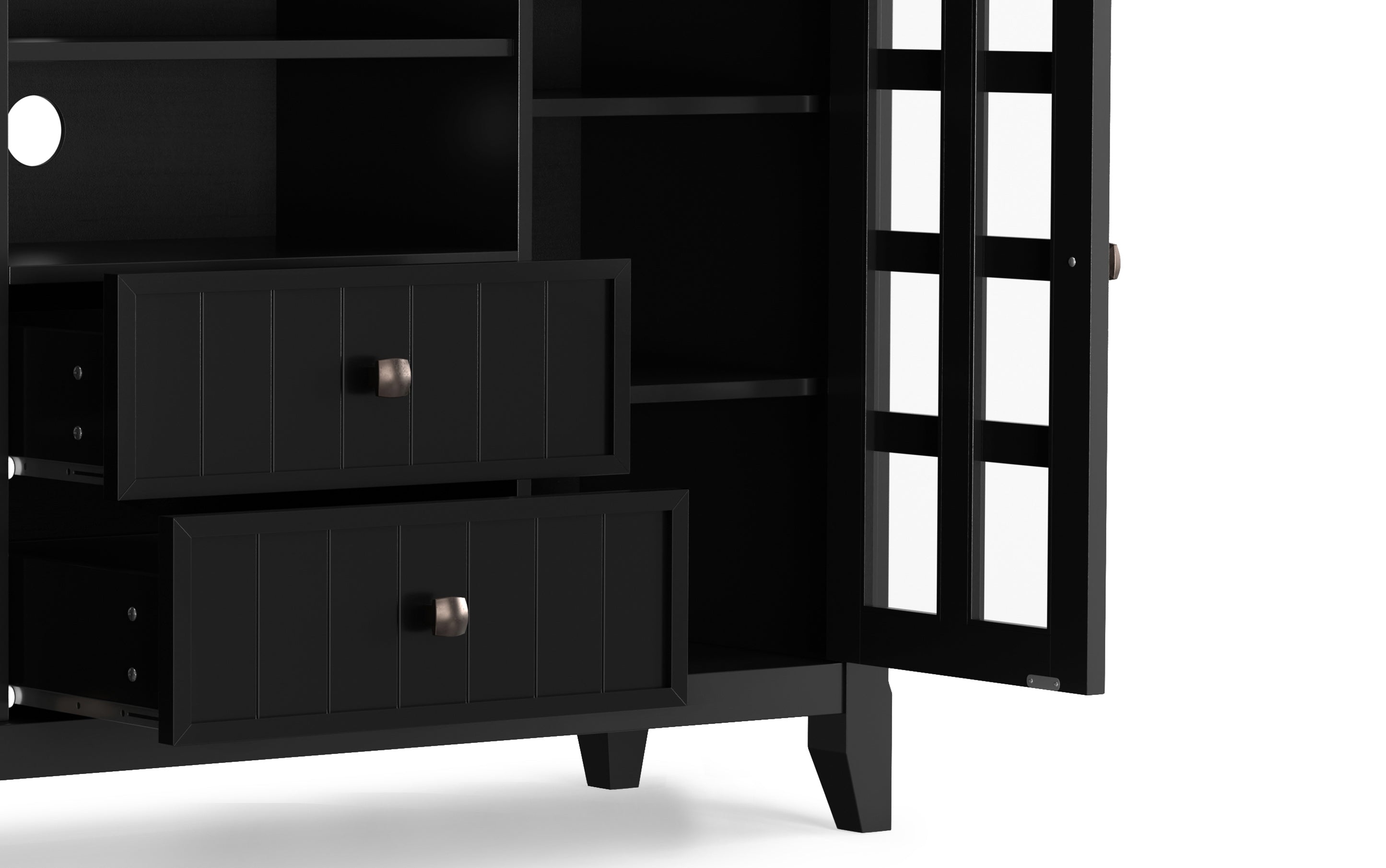 Acadian Tall TV Media Stand