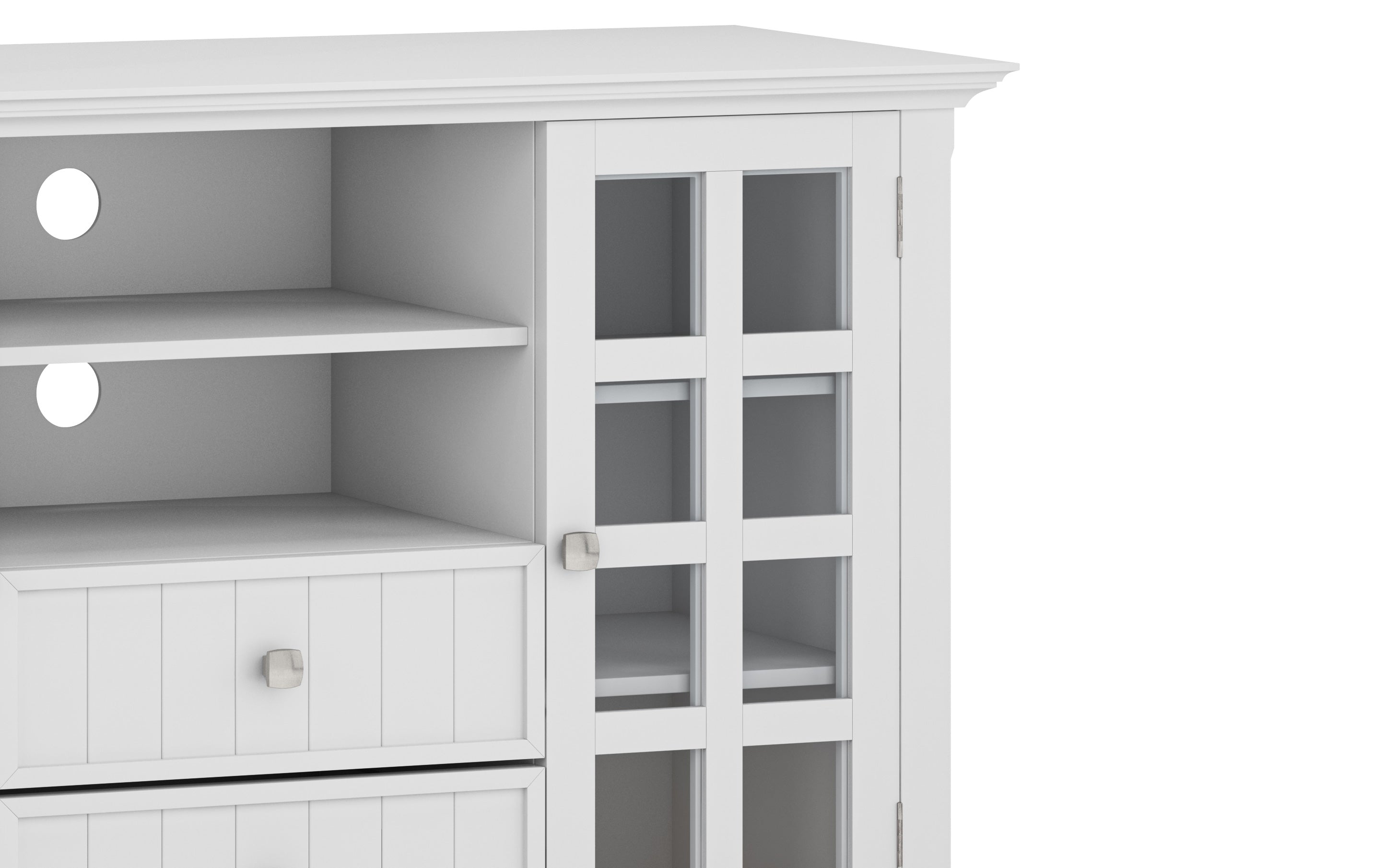 Acadian Tall TV Media Stand