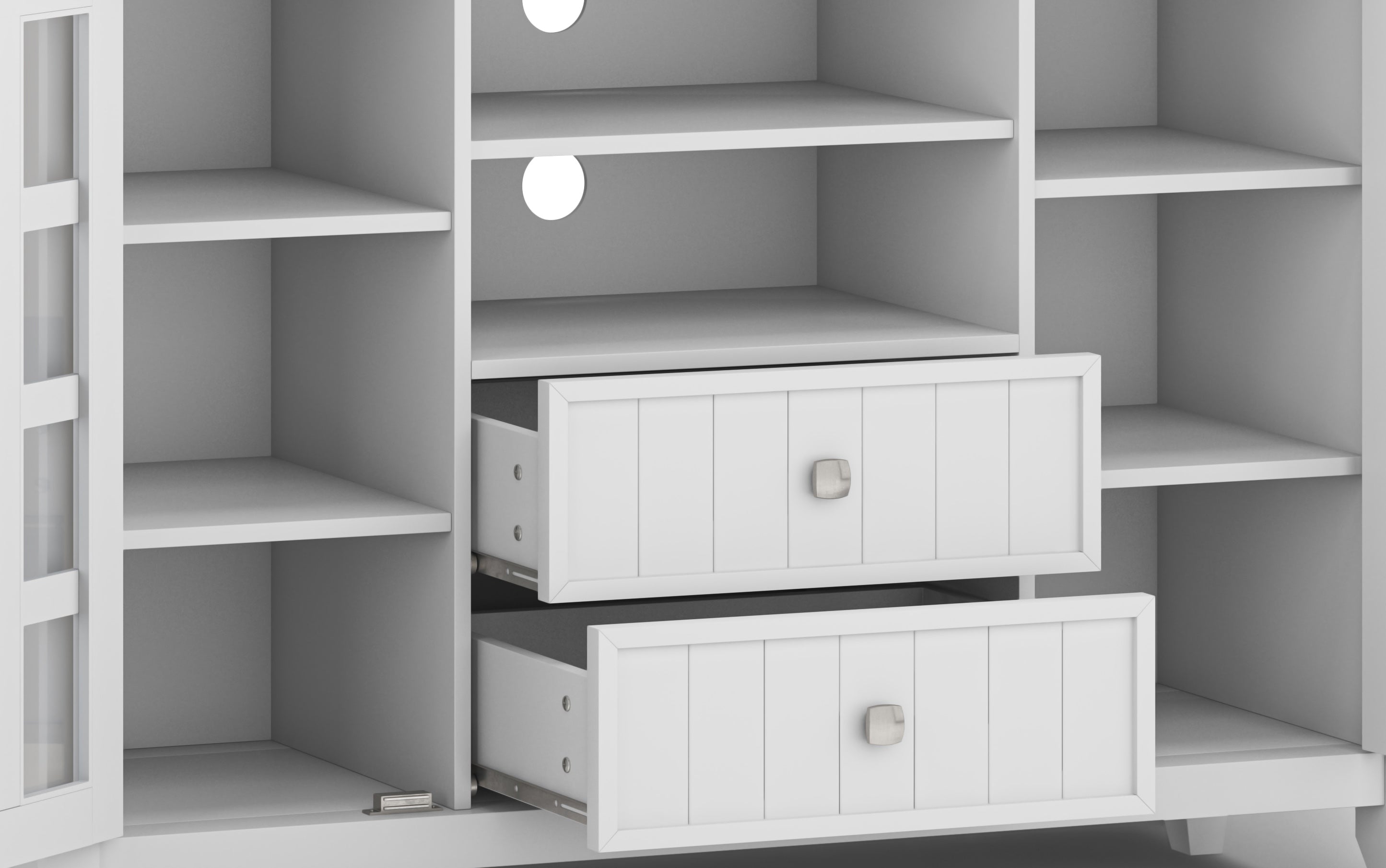 Acadian Tall TV Media Stand