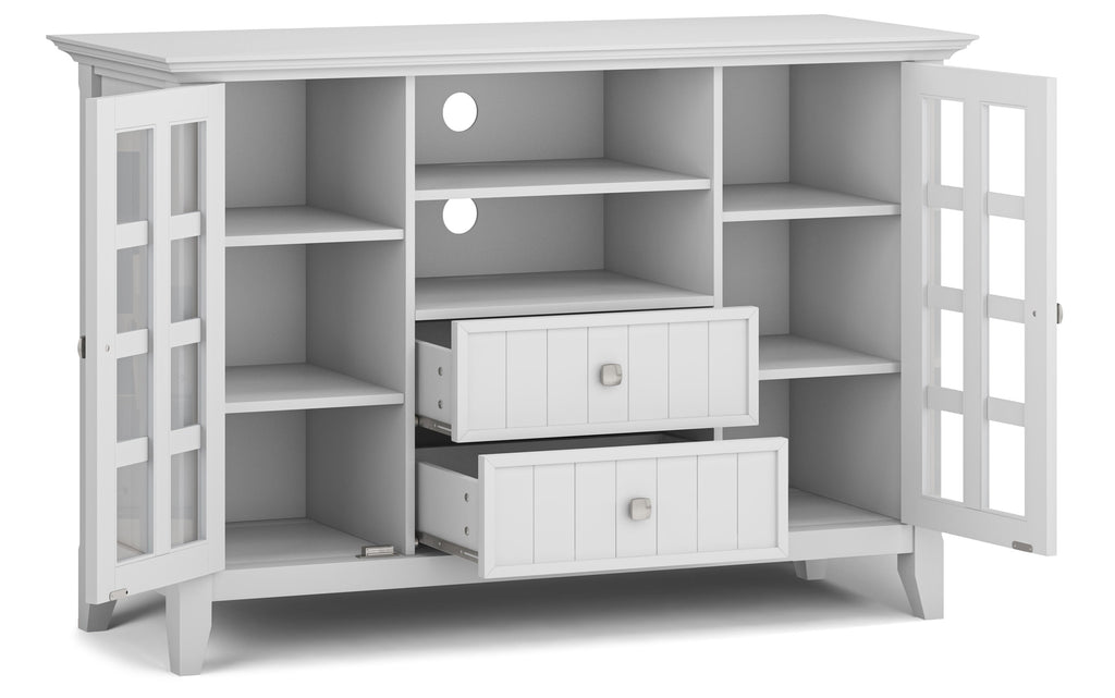 Acadian Tall TV Media Stand