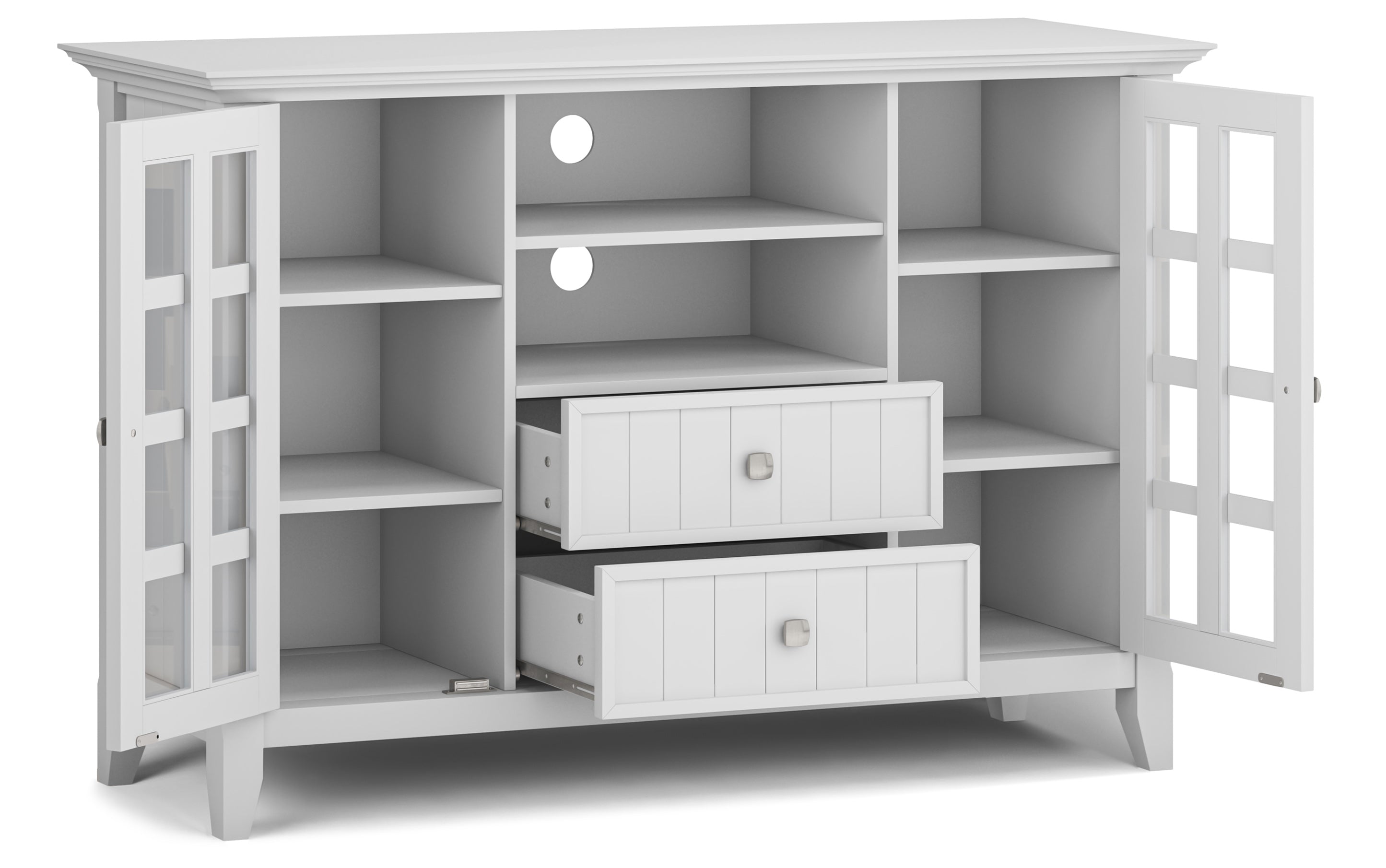 Acadian Tall TV Media Stand