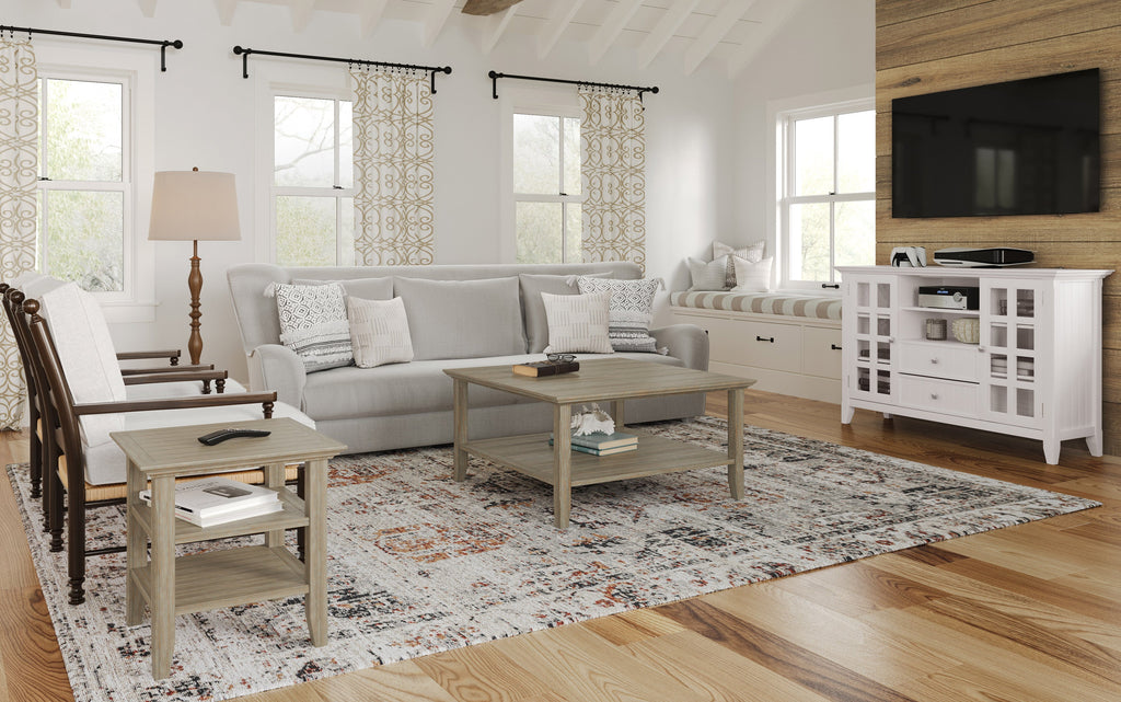 Acadian Tall TV Media Stand