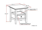Amherst End Table