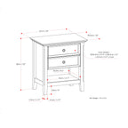 Amherst Bedside Table