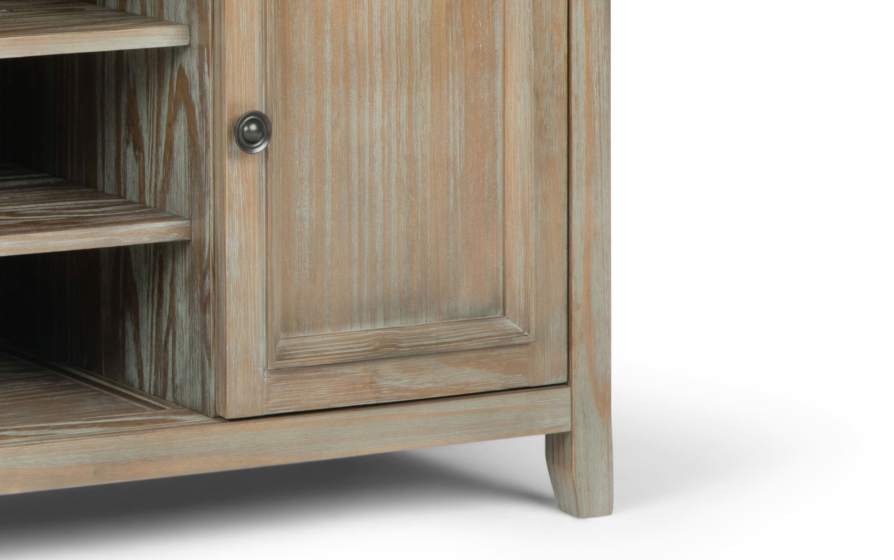 Amherst 54 inch TV Media Stand in Distressed Grey