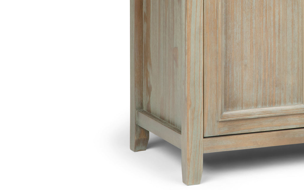 Amherst 54 inch TV Media Stand in Distressed Grey