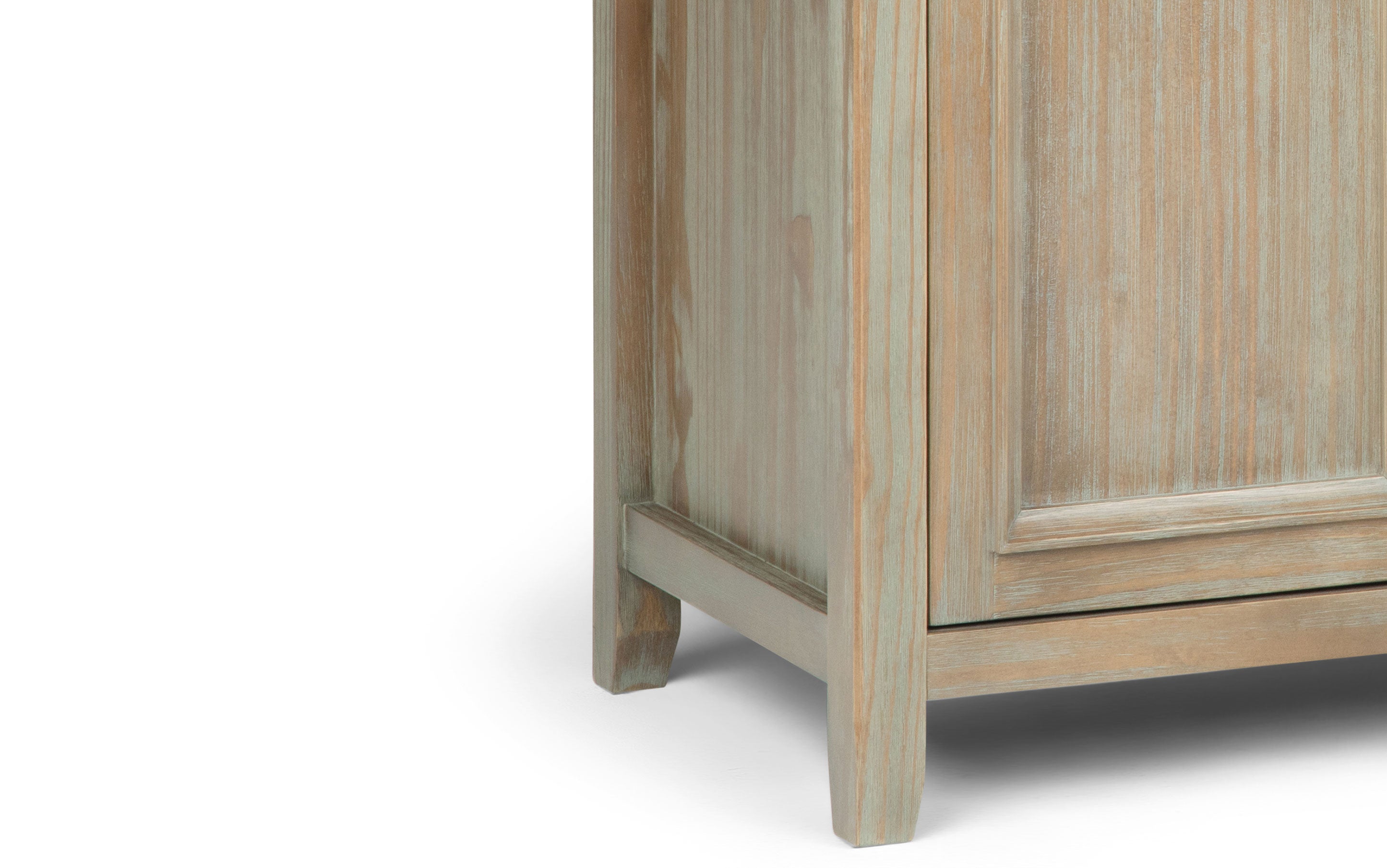 Amherst 54 inch TV Media Stand in Distressed Grey