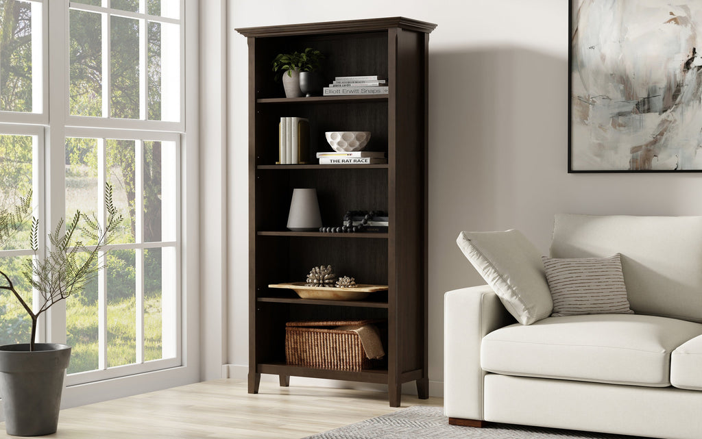 Amherst 36 inch 5 Shelf Bookcase