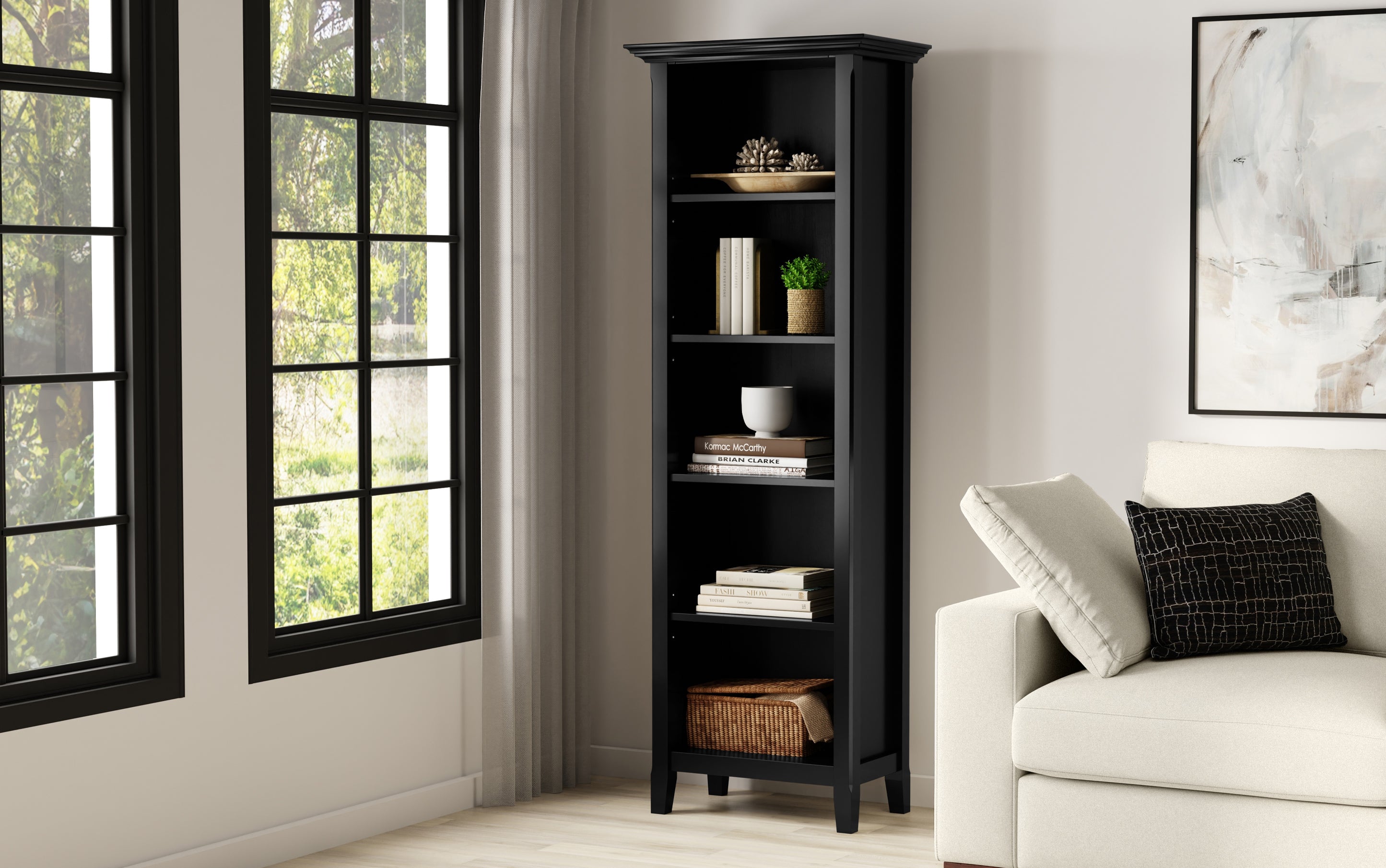 Amherst 24 inch 5 Shelf Bookcase