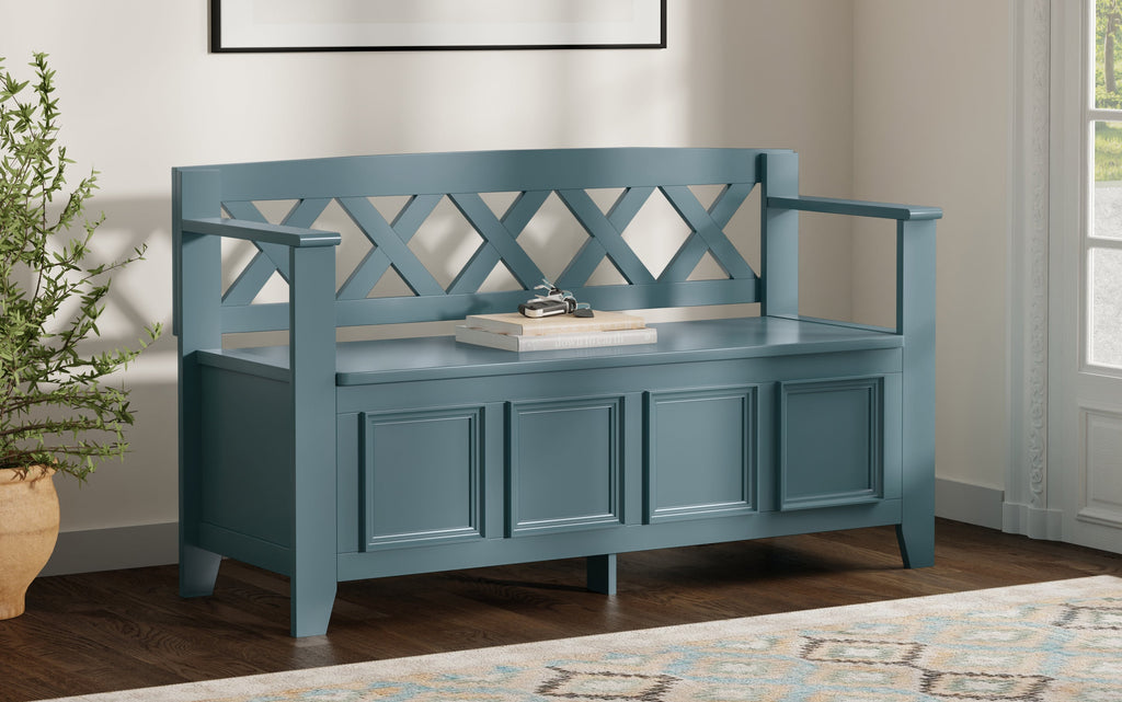 Amherst Entryway Storage Bench