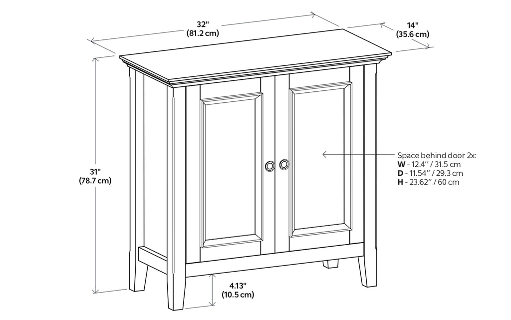 Amherst Low Storage Cabinet