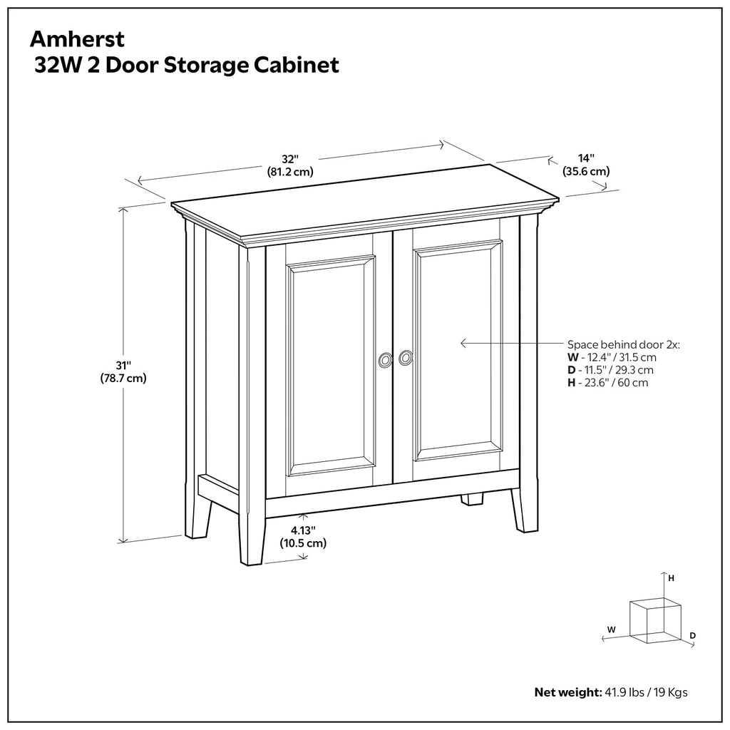 Amherst Low Storage Cabinet