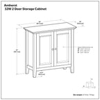 Amherst Low Storage Cabinet