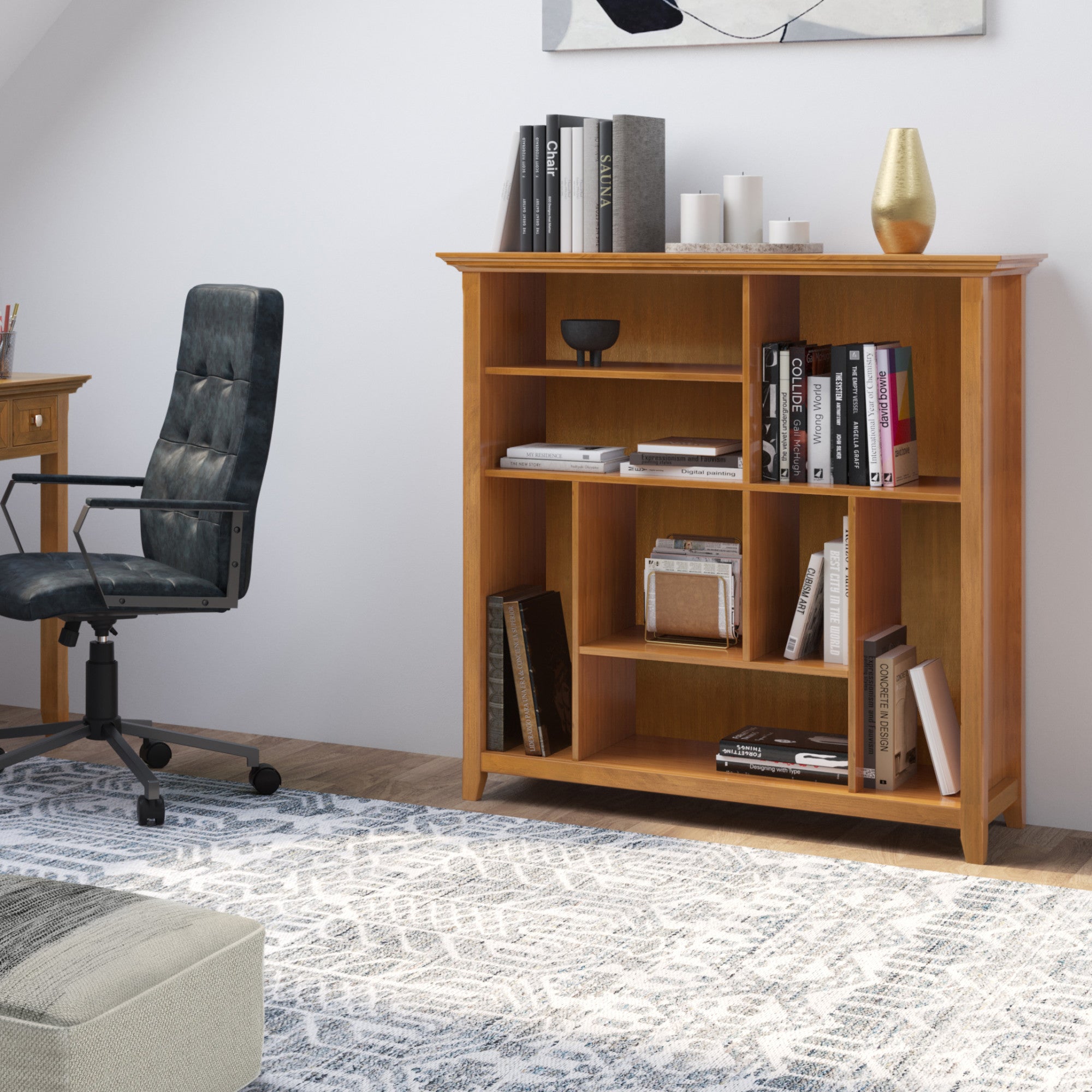 Amherst Multi Cube Bookcase in Pine