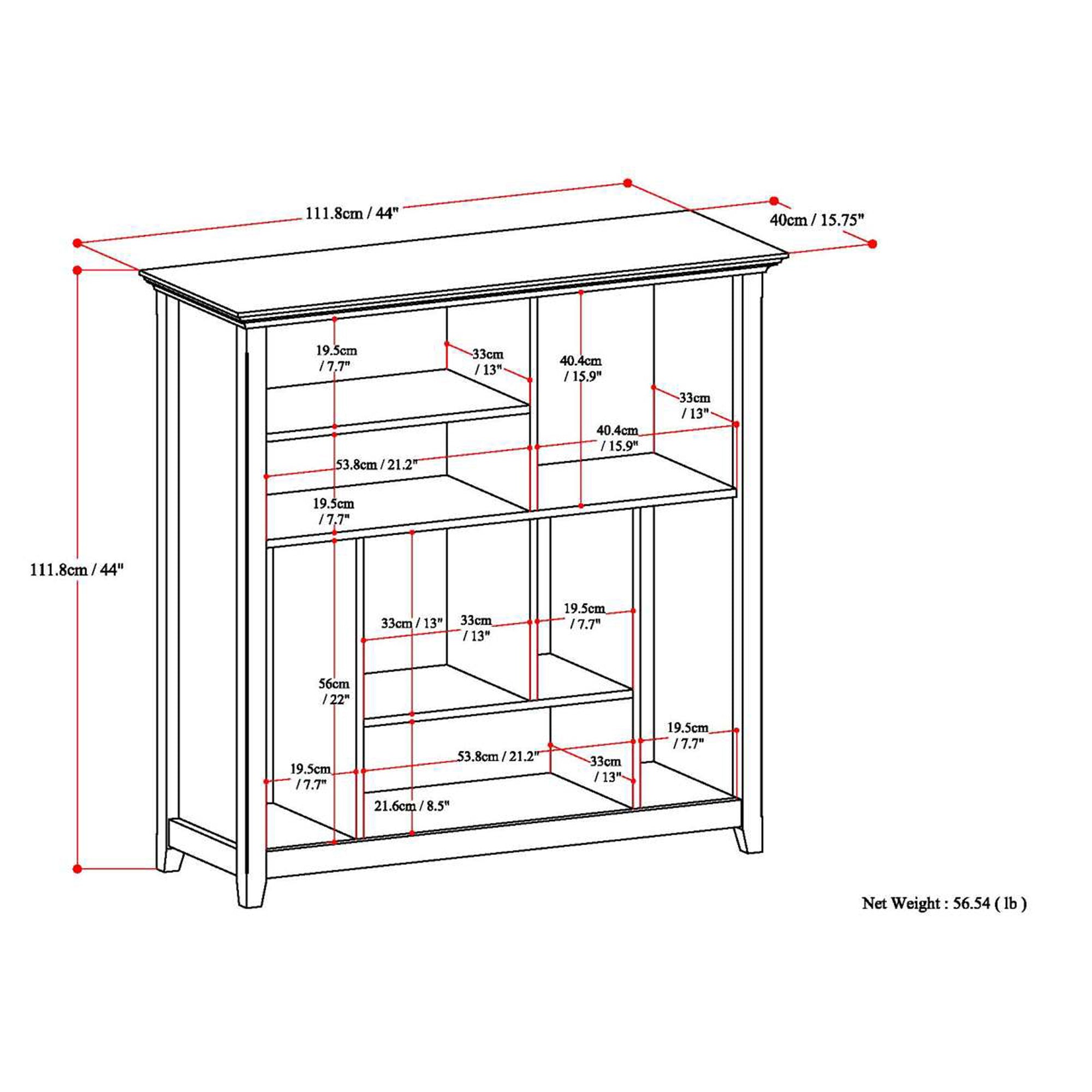 Amherst Multi Cube Bookcase