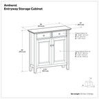 Amherst Entryway Storage Cabinet