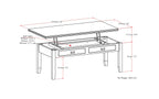 Artisan Lift Top Coffee Table