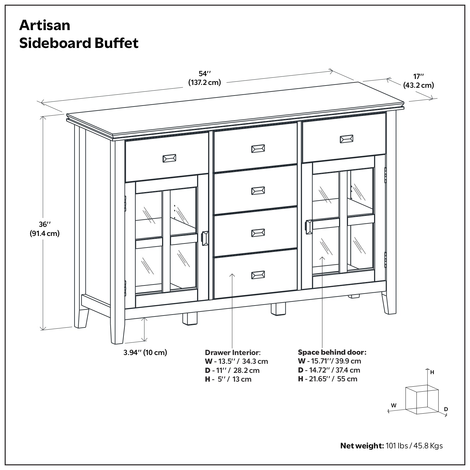 Artisan Sideboard Buffet