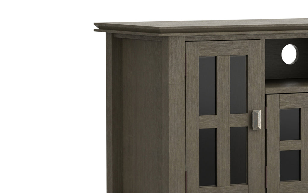 Artisan 72 inch TV Media Stand in Farmhouse Grey