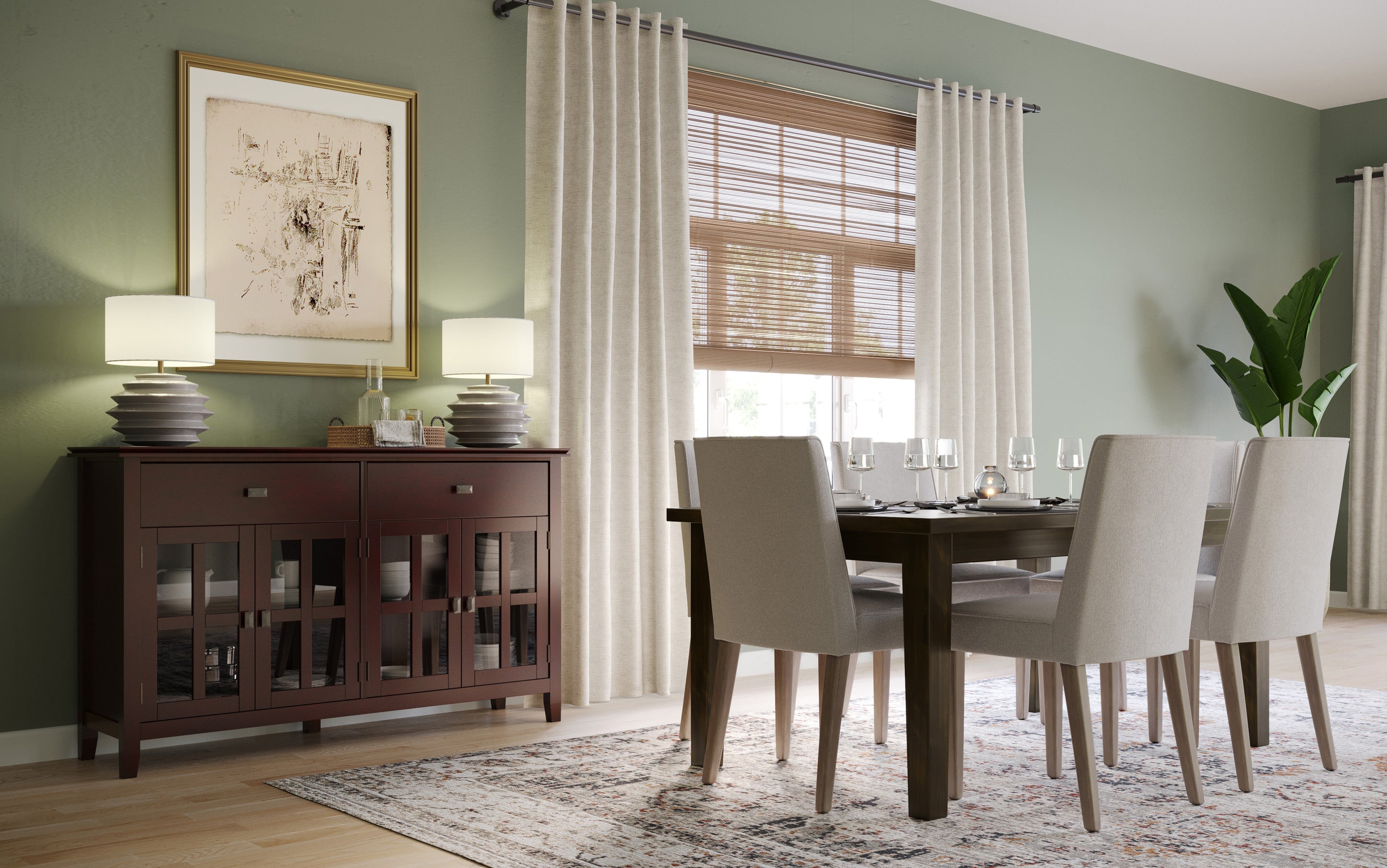 Artisan Large 4 Door Sideboard Buffet