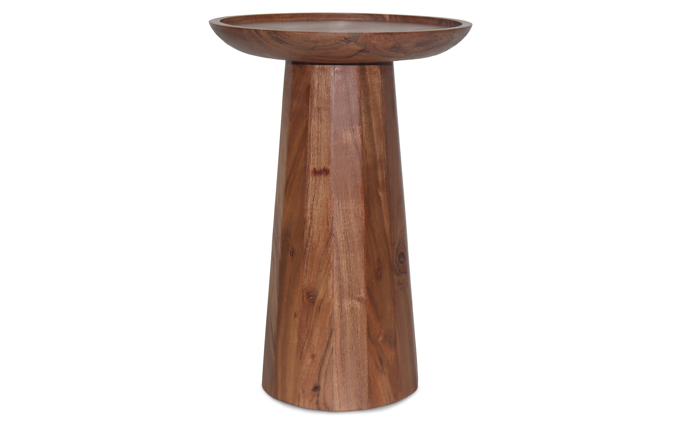 Dayton Wooden Accent Table in Mango