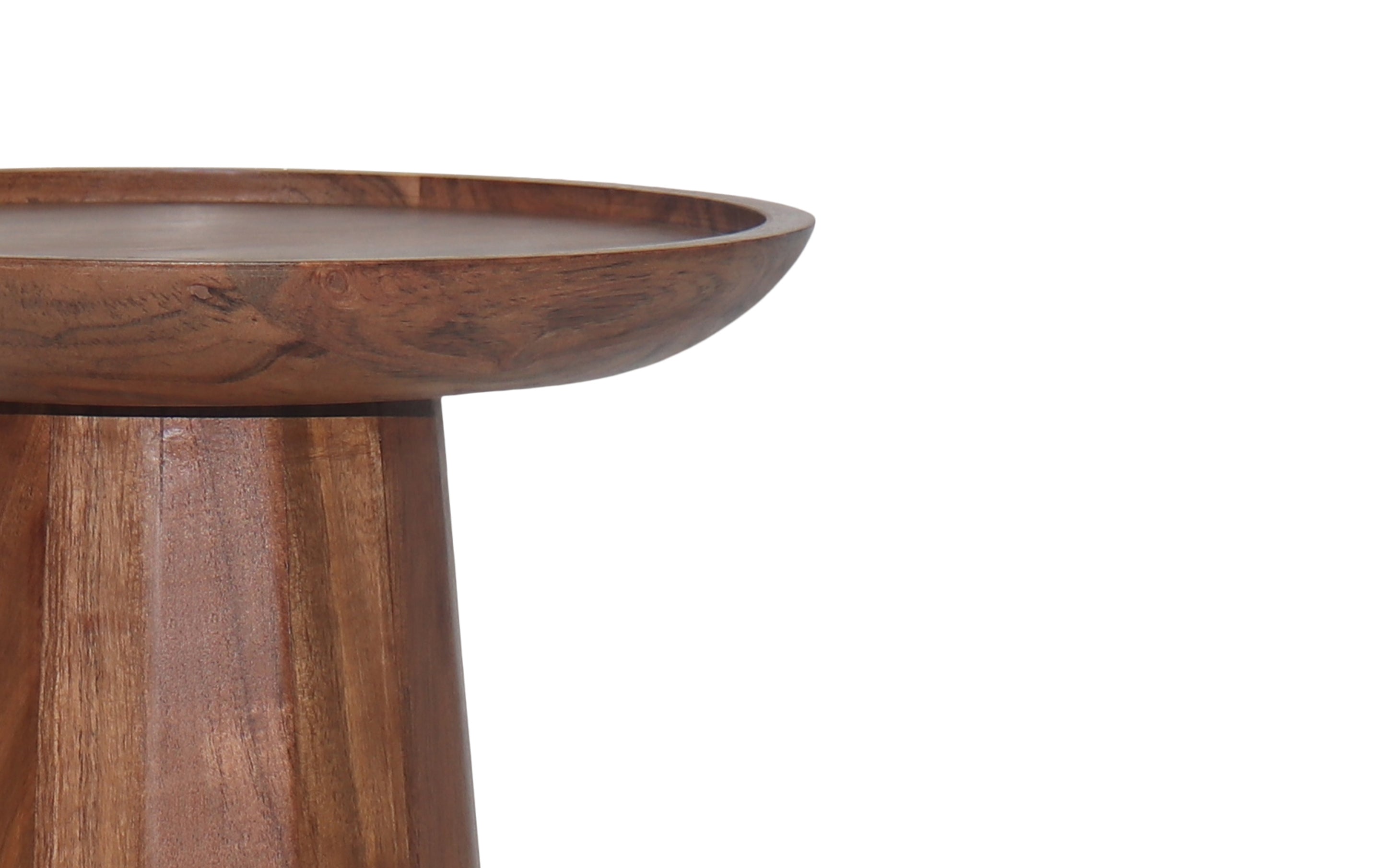 Dayton Wooden Accent Table in Mango
