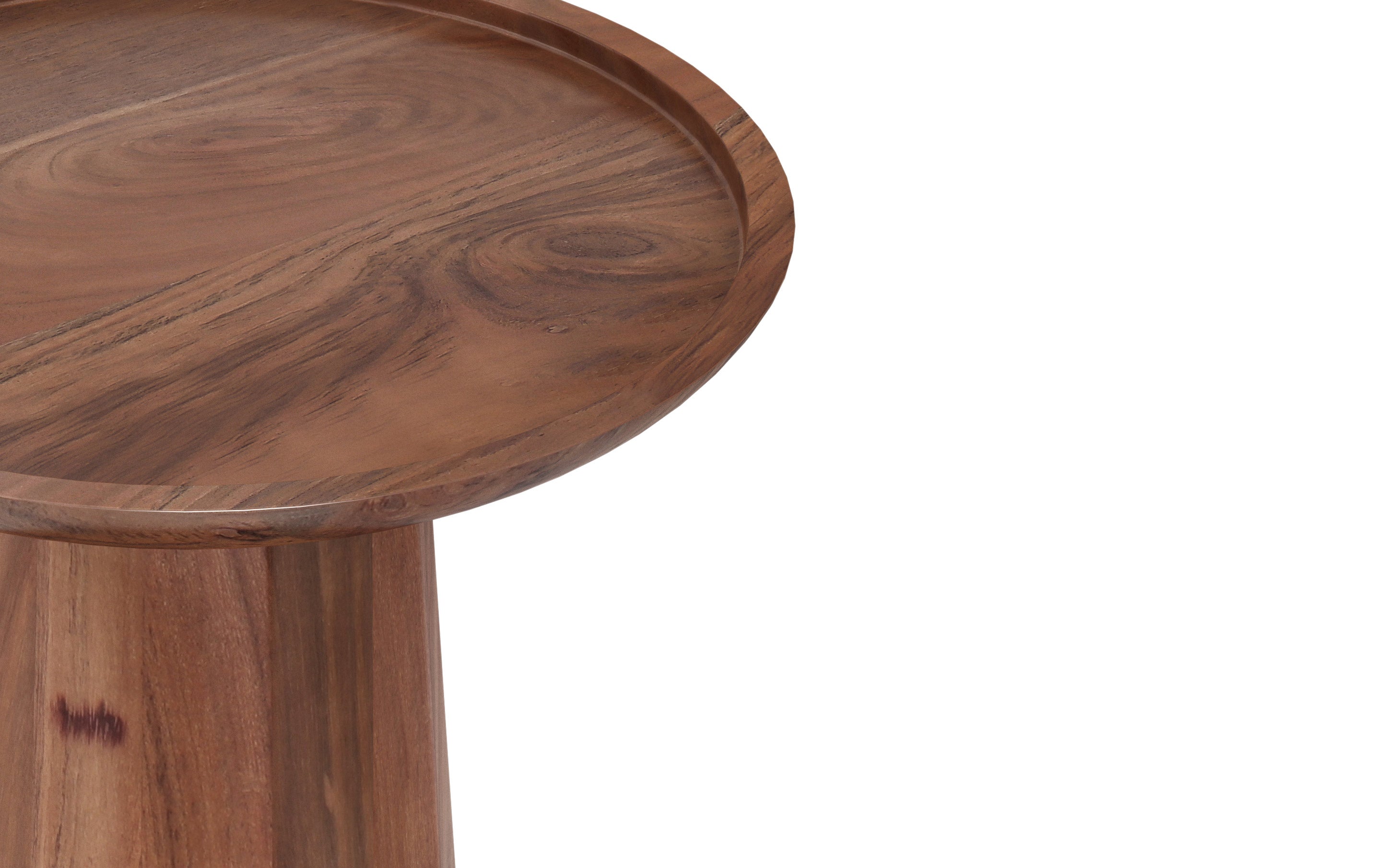 Dayton Wooden Accent Table in Mango