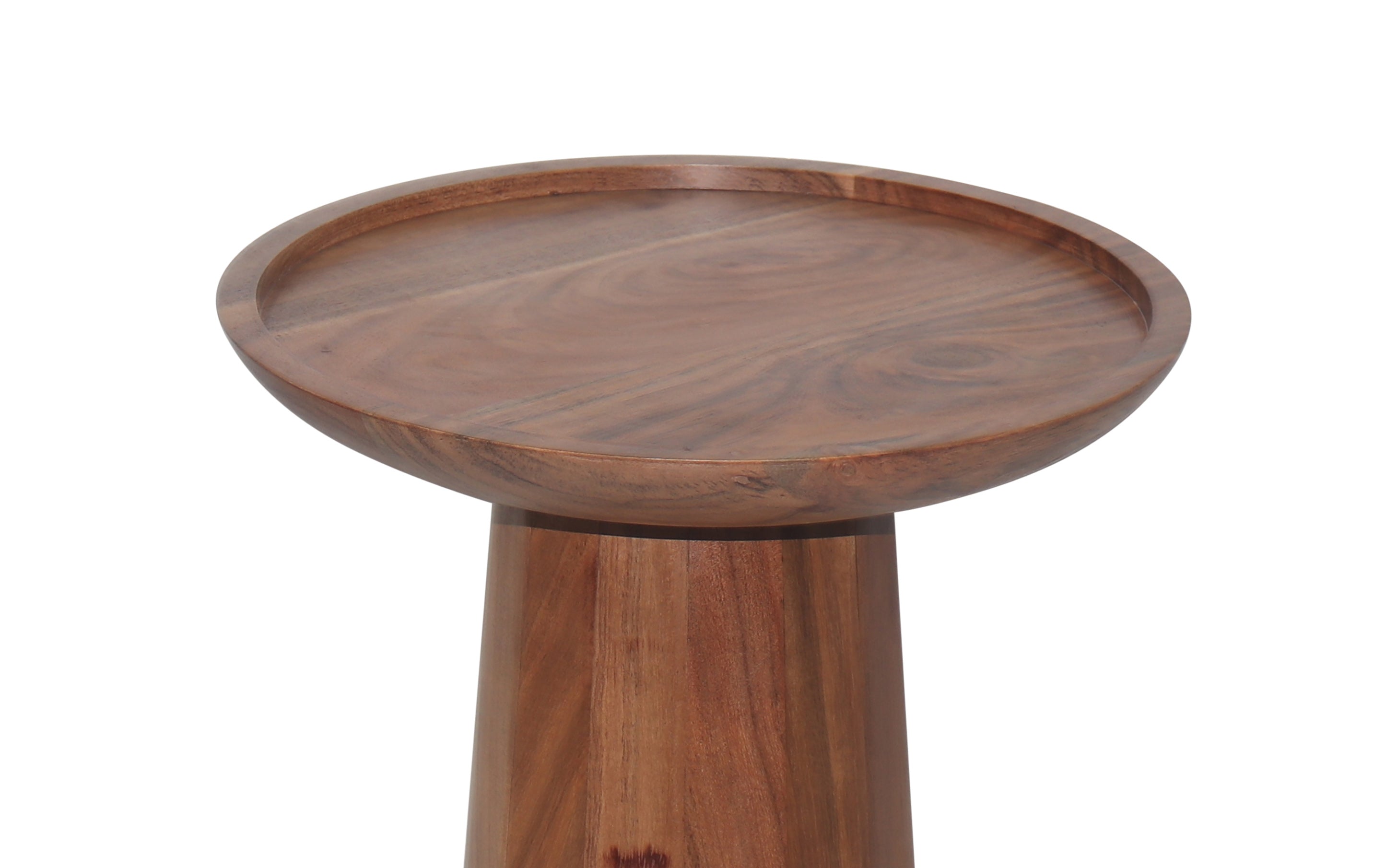 Dayton Wooden Accent Table in Mango