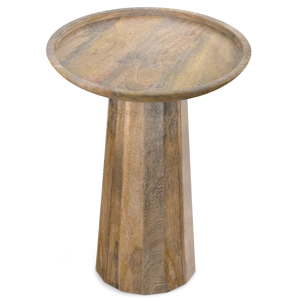 Dayton Wooden Accent Table in Mango