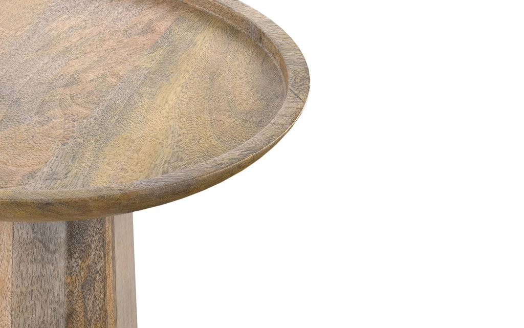 Dayton Wooden Accent Table in Mango