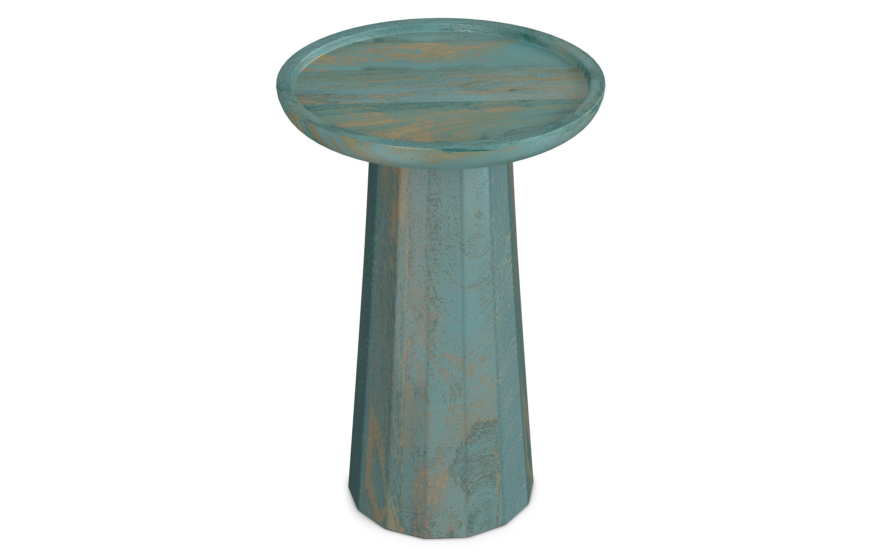 Dayton Wooden Accent Table in Mango