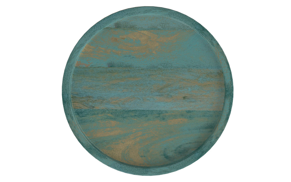 Dayton Wooden Accent Table in Mango