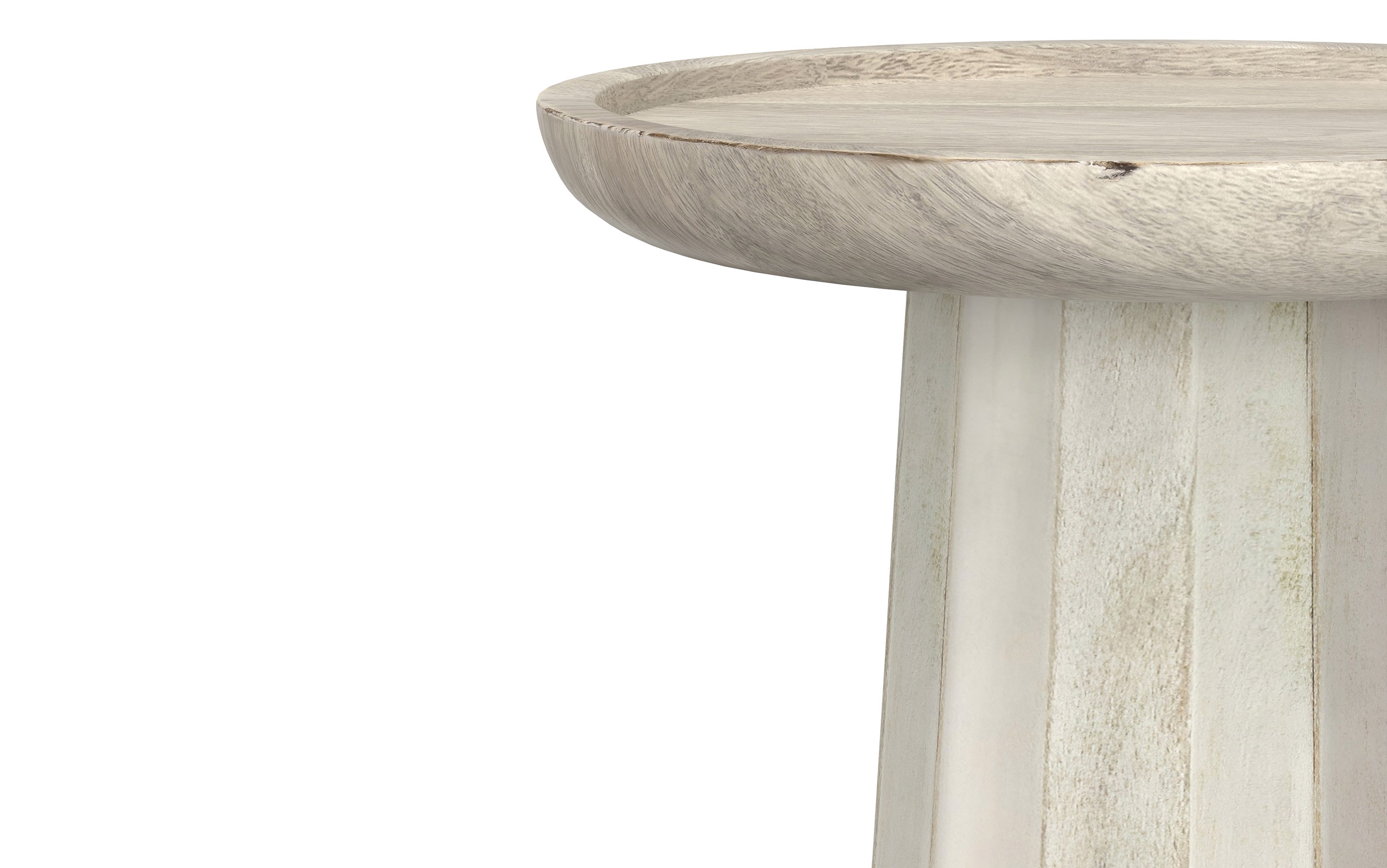 Dayton Wooden Accent Table in Mango