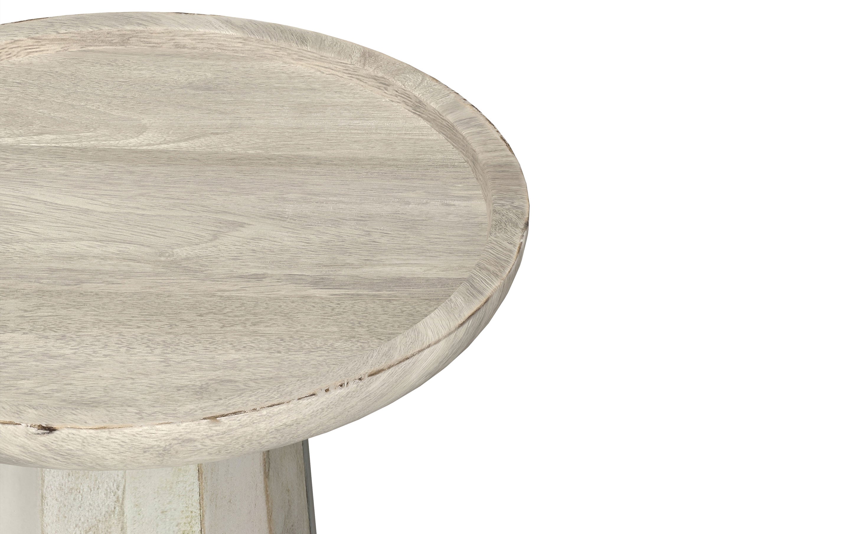 Dayton Wooden Accent Table in Mango
