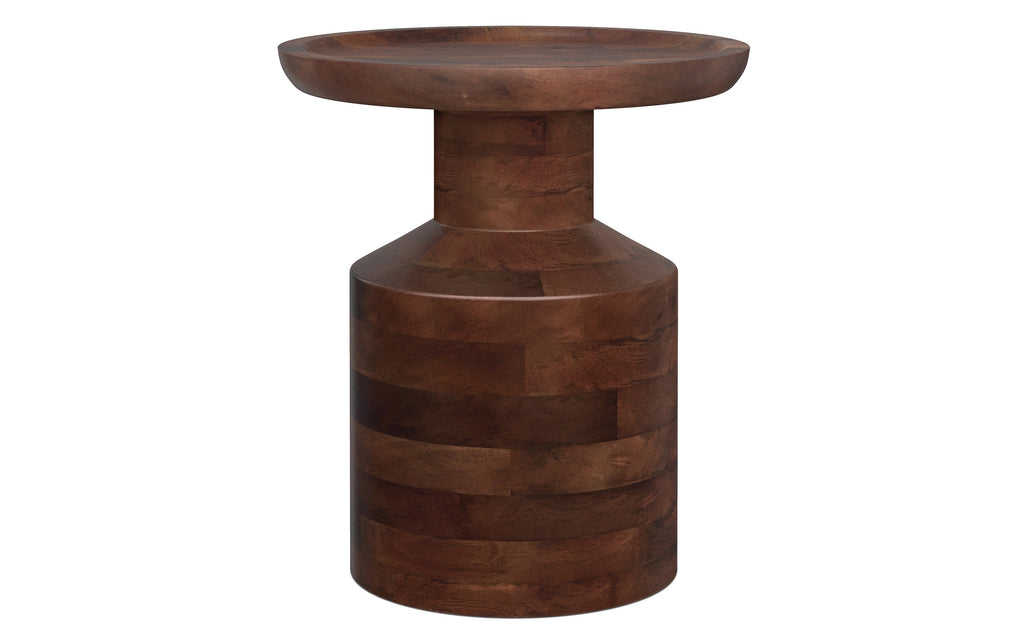 Haynes Wooden Accent Table in Mango